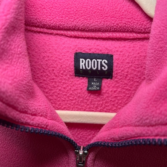 RARE Vintage Roots Golf Fleece Size S Cozy Campfire 90s - Picture 6 of 7